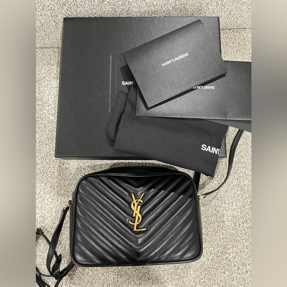YSL Lou Camera Bag in black - Picture 2 of 7